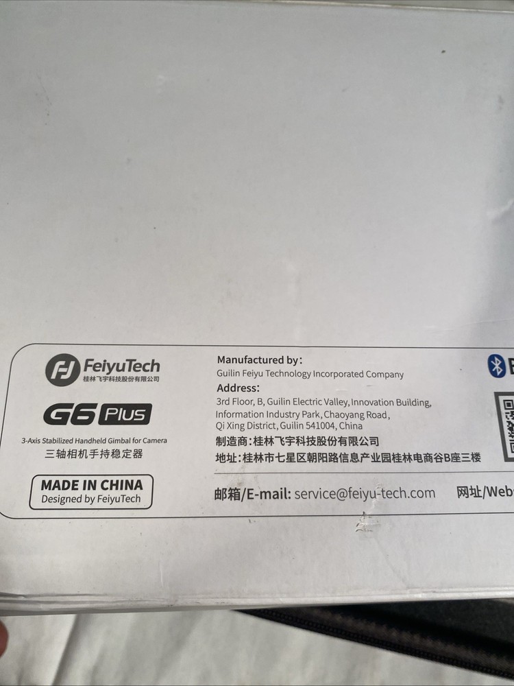 FeiyuTech G6 Plus 3-Axis Stabilized Handheld Gimbal