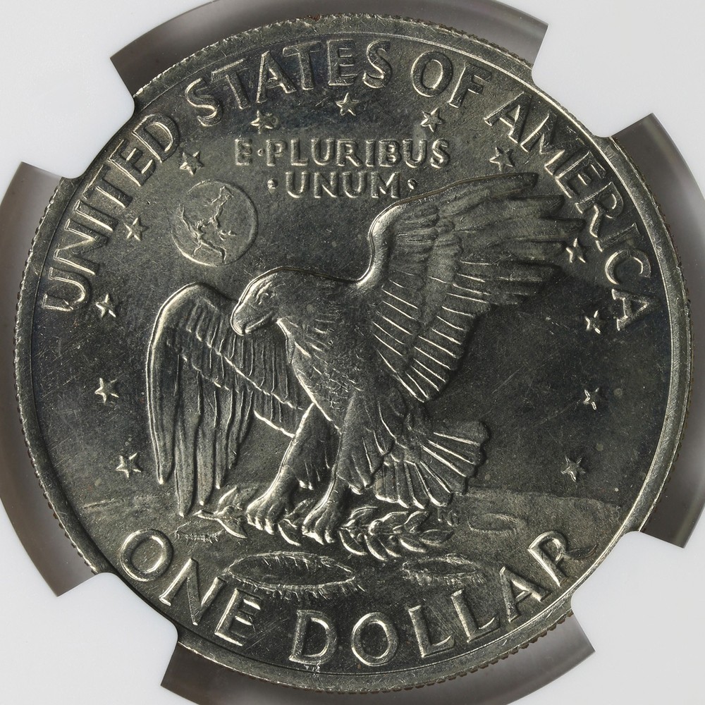 1971-D $1 Eisenhower Dollar NGC MS65