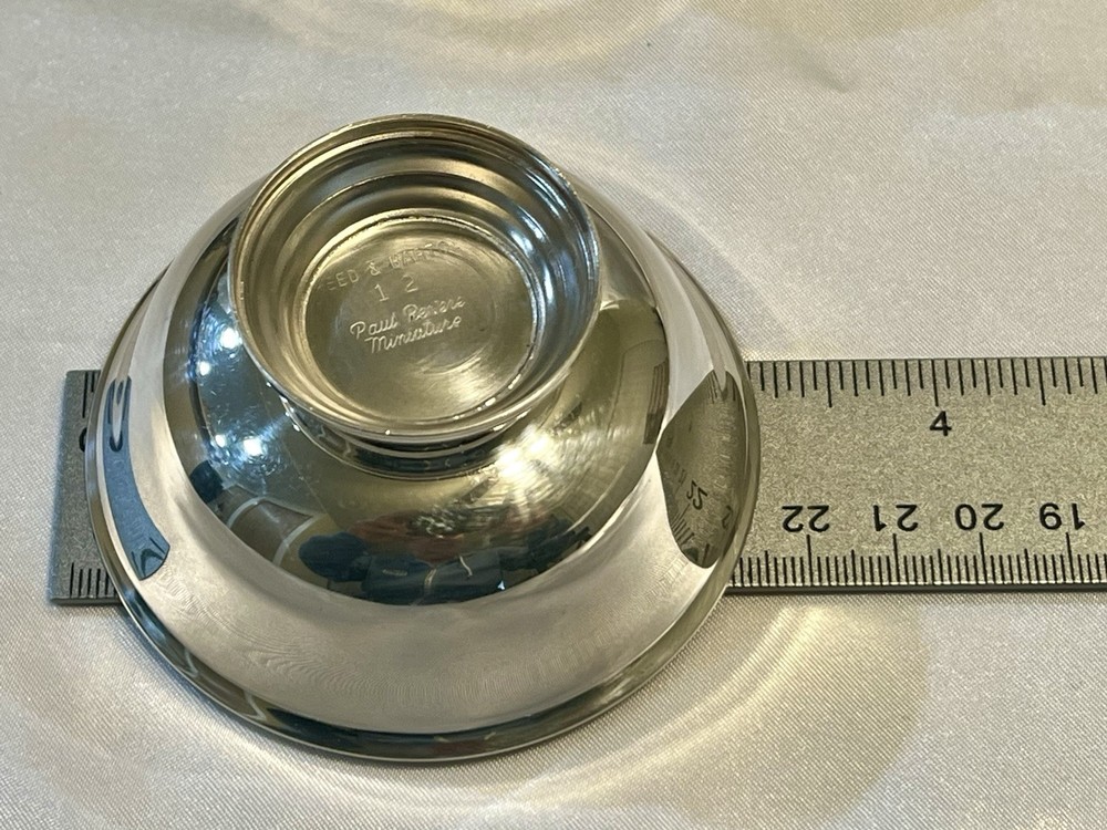 Reed & Barton Miniature Bowl And Jug Silverplate