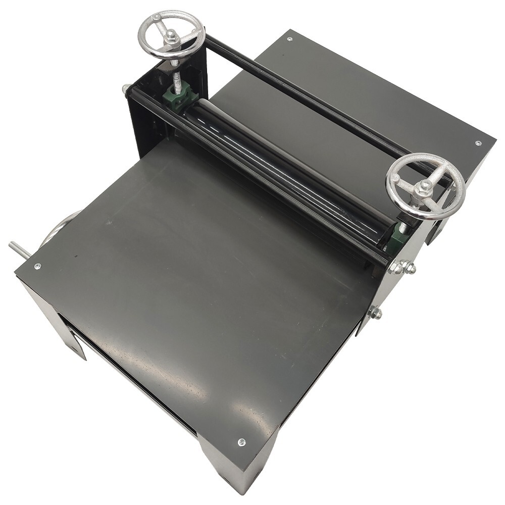 Ceramic Clay Plate Machine Manual Pottery Making Machine Adjustable Slab Roller