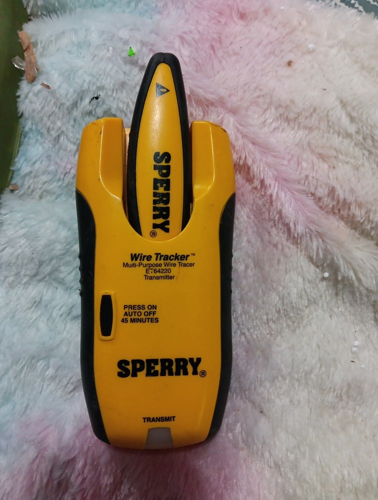 Sperry Instruments ET64220 Wire Tracker Tracer Audio w/Pouch