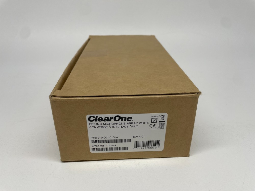 ClearOne 910-001-013-W Ceiling Microphone Array Kit for CONVERGE & INTERACT PRO