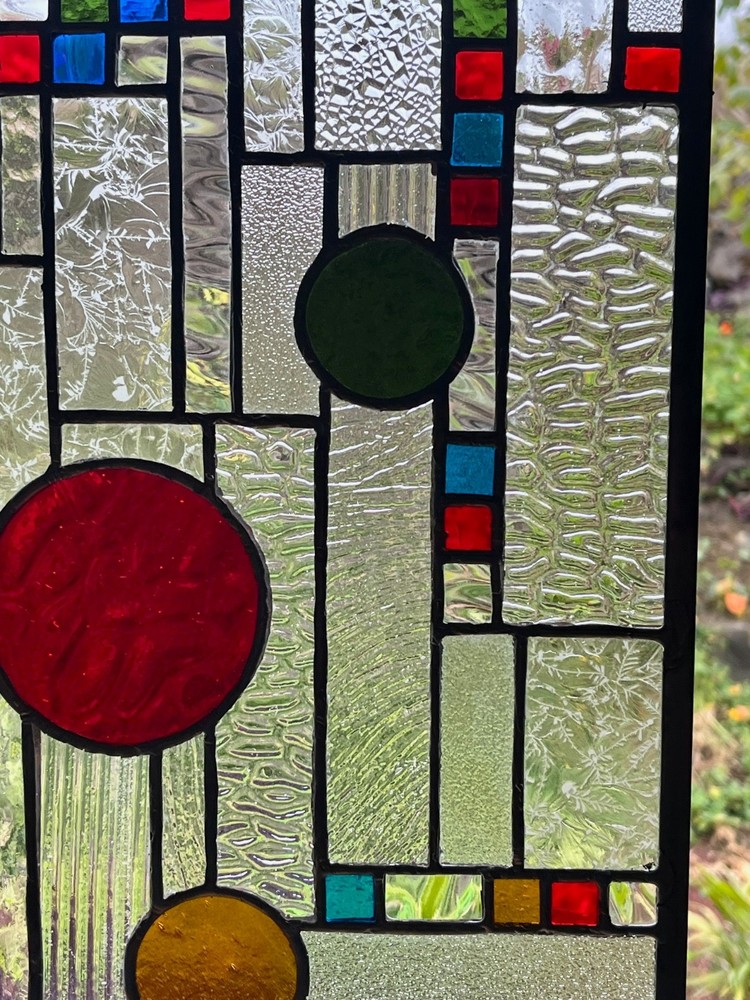 stained glass panel window