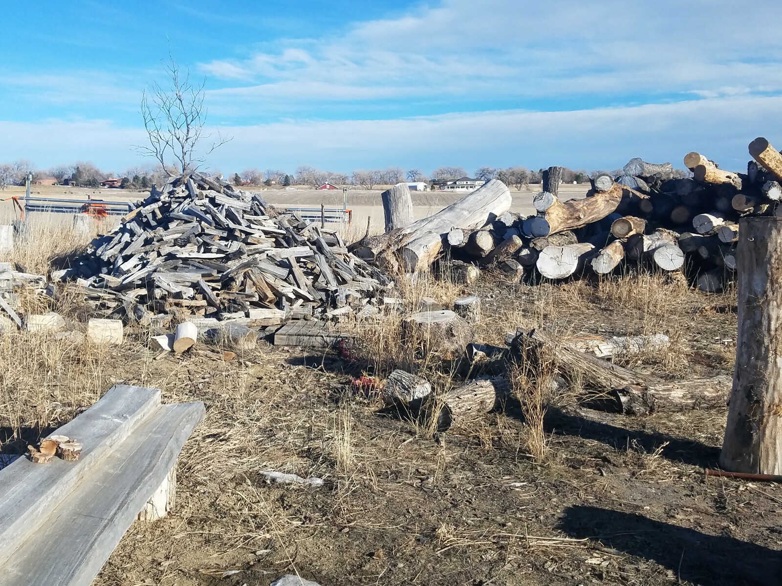 Big Heavy Box, 65+ LBS Better Assorted Hand Split Firewood. Dry. Elm, Poplar, Co