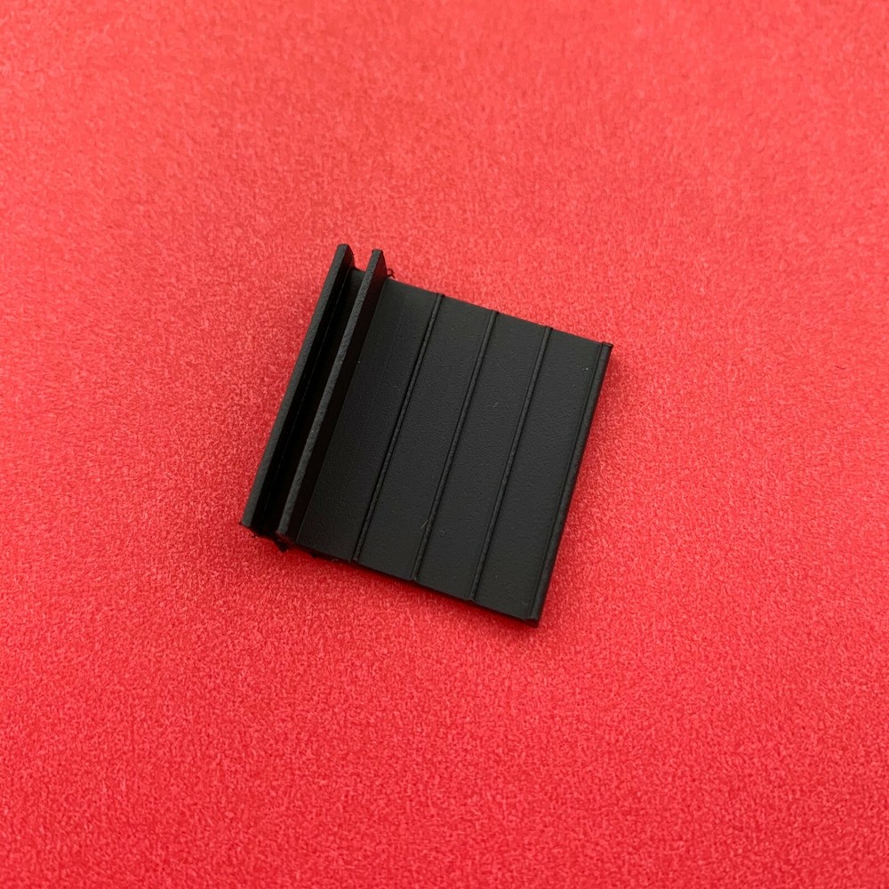 4 Pack - Black Pull Tabs for Window Screens - Hard PVC