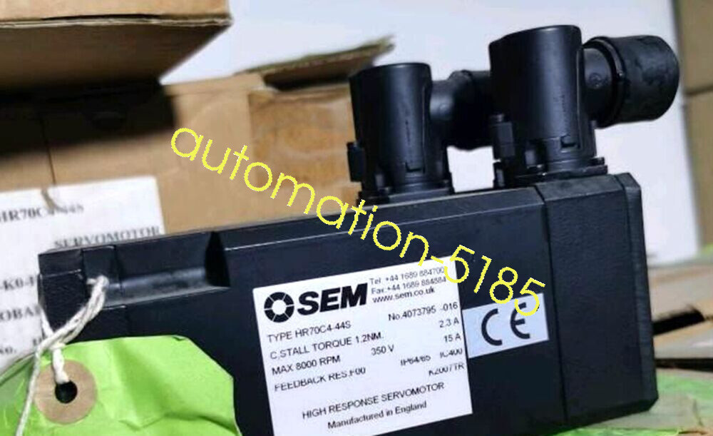 NEW SEM HR70C4-44S Servo Motor fedex or DHL