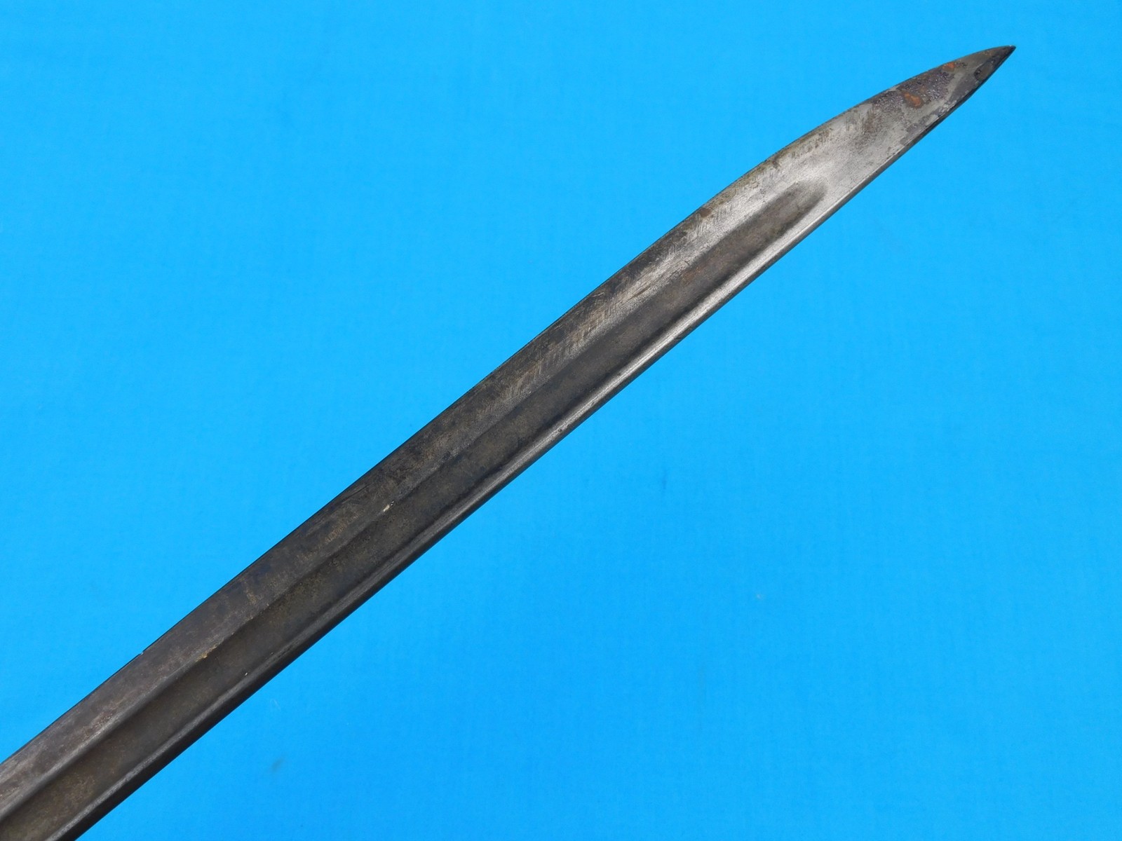 British English WW1 Model 1907 Antique Bayonet Fighting Knife w/ Scabbard