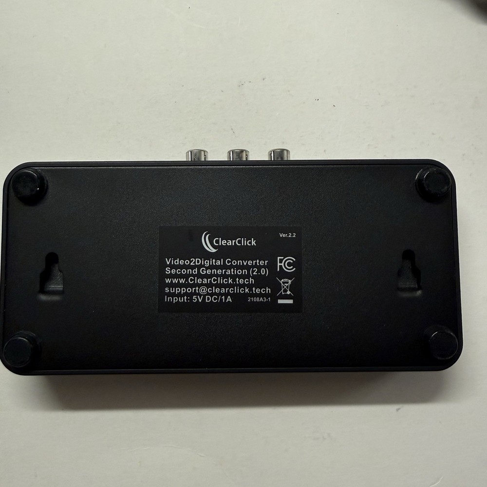 ClearClick Video to Digital Converter 2.0 Second Generation, Used Tested Working