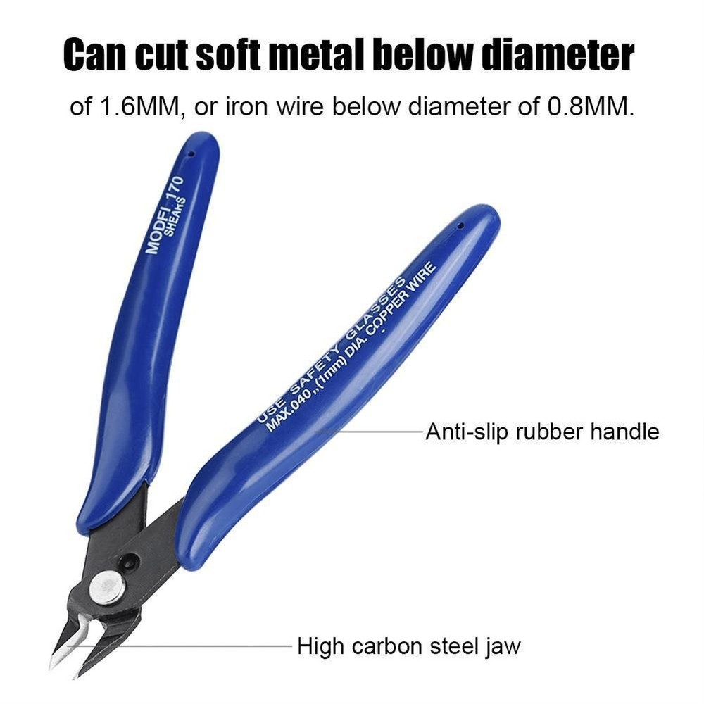 New Model 170 Flush Wire Cutter for Attomizers Tool Side Cutting Wire