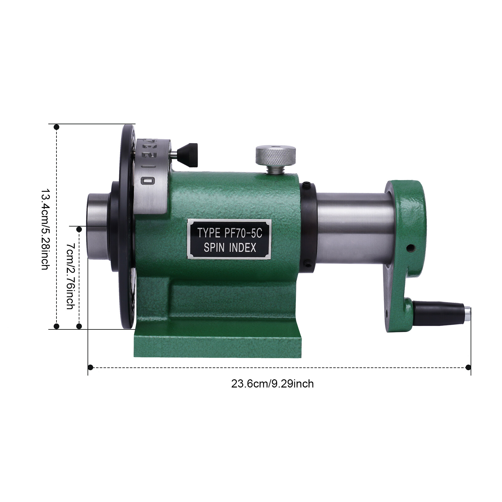 US 5C COLLET SPIN INDEX FIXTURE MILLING Machine Tool