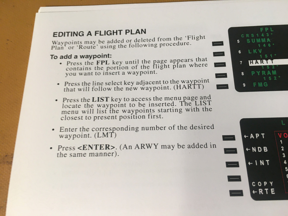 Universal Avionics UNS-1 Quick Start Guide
