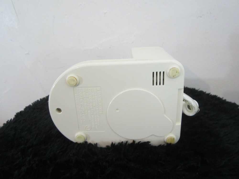 Vintage Black & Decker Replacement Motor Base Only HC-20 White Tested Working