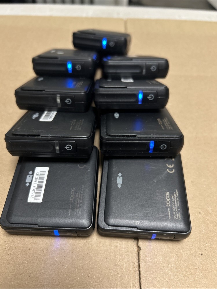 Lot Of 8 BBPOS CHB20 CHB2A Chipper BT Reader