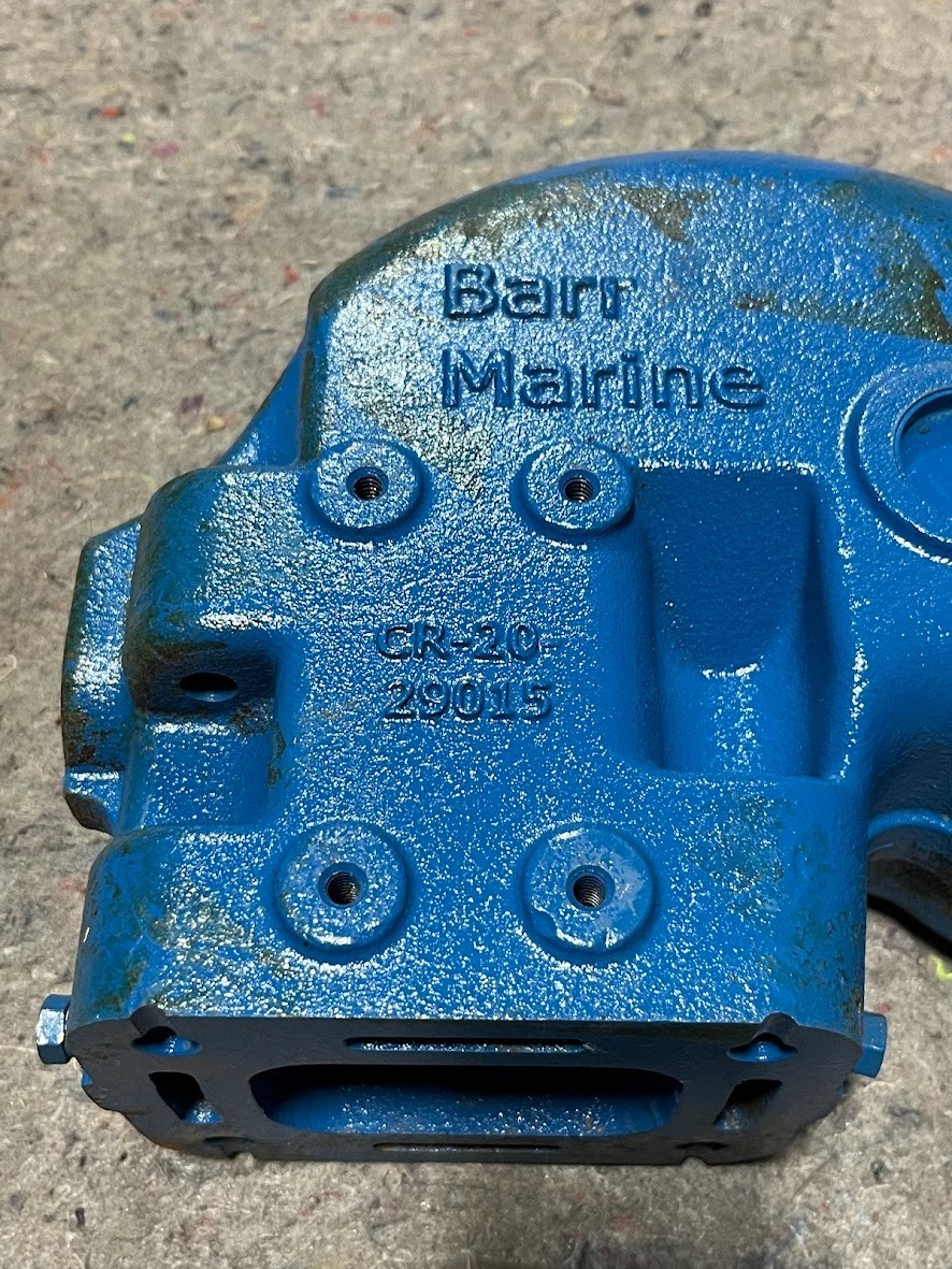 Barr Marine CR-20-29015 Crusader Elbow Exhaust Riser High-Profile 4" ID Hose