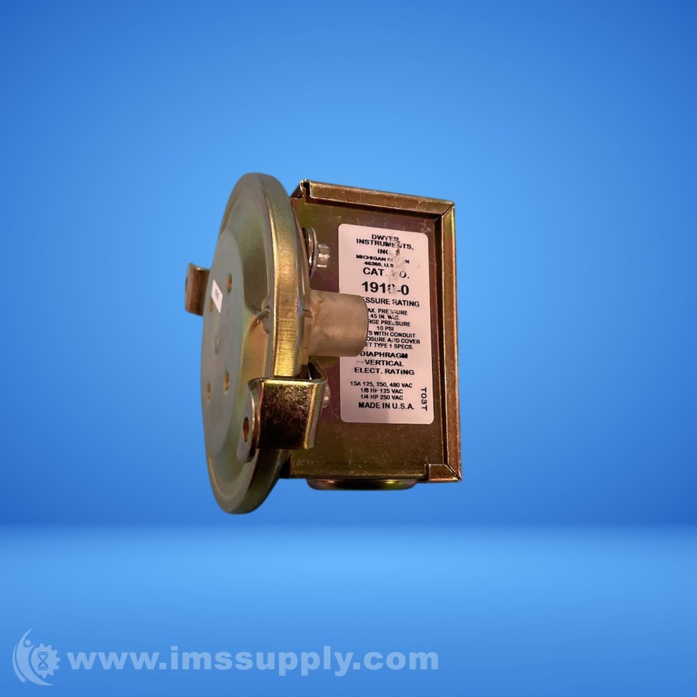 Dwyer Instruments 1910-0 Differential Pressure Switch FNIP