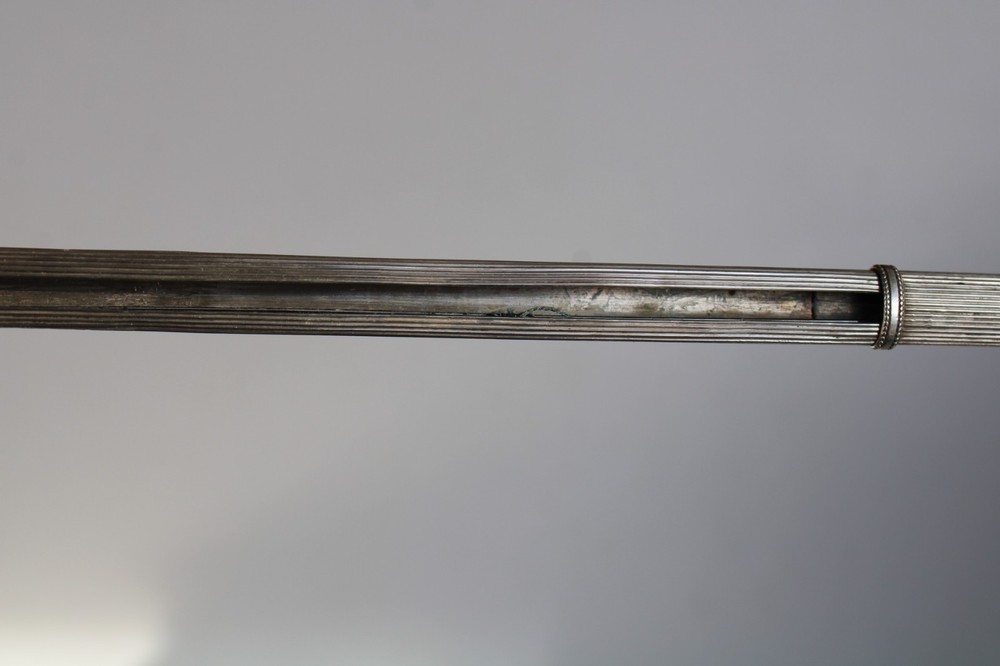 Antique Sterling Silver Knitting Needle Guards ( 9.75")
