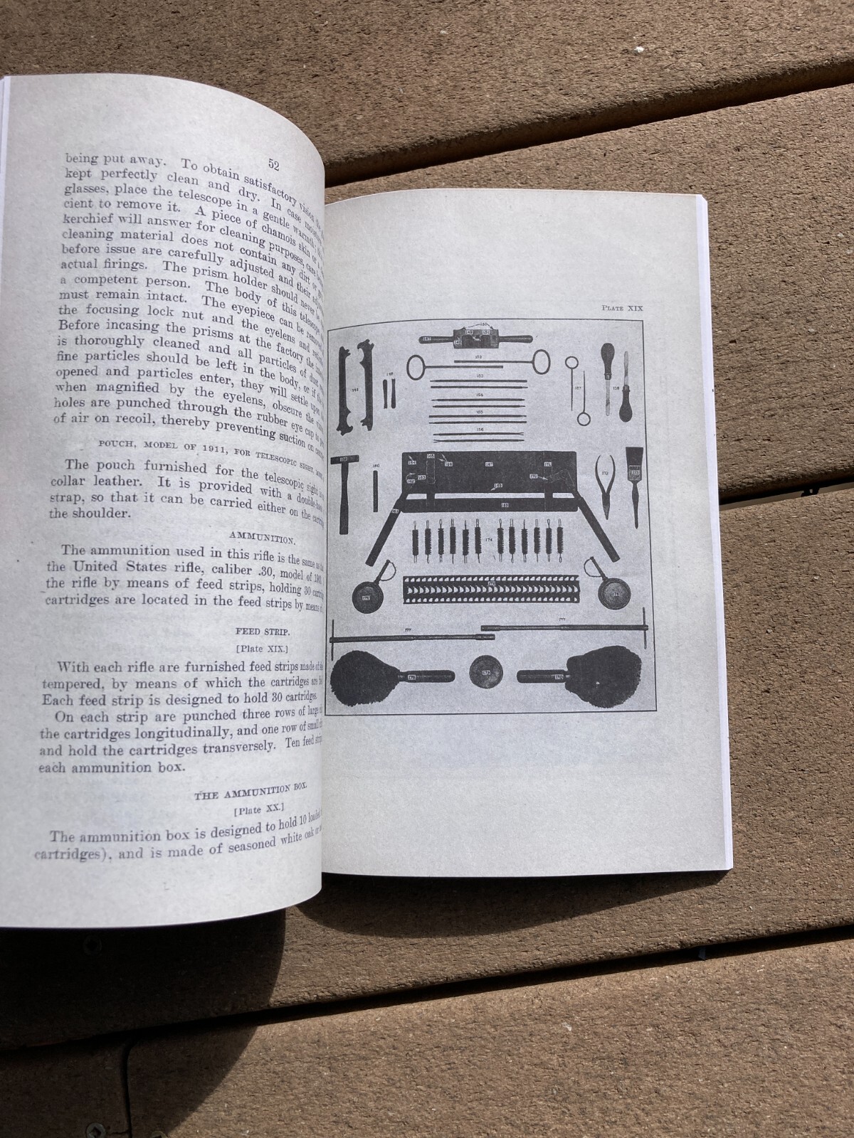 Hotchkiss M1909 Benét-Mercié Machine Gun Rifle Model of 1909 Pack Outfits & Accs