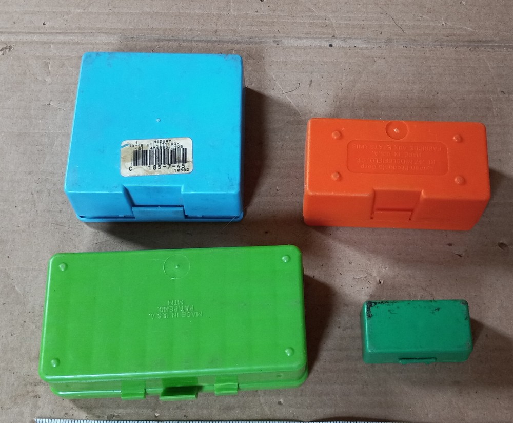 Lot of 11 Misc. Empty Boxes, (boxes are empty) - Used