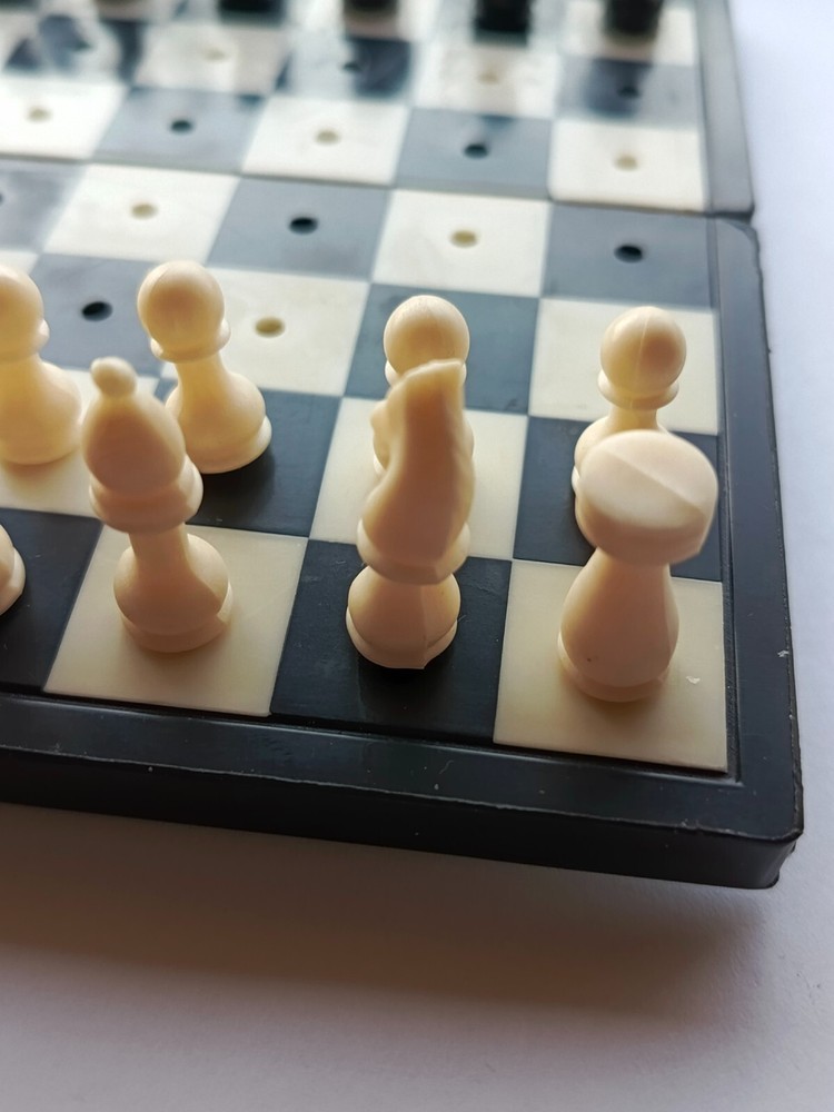 Vintage Chess Checkers Soviet Olympic 1980s