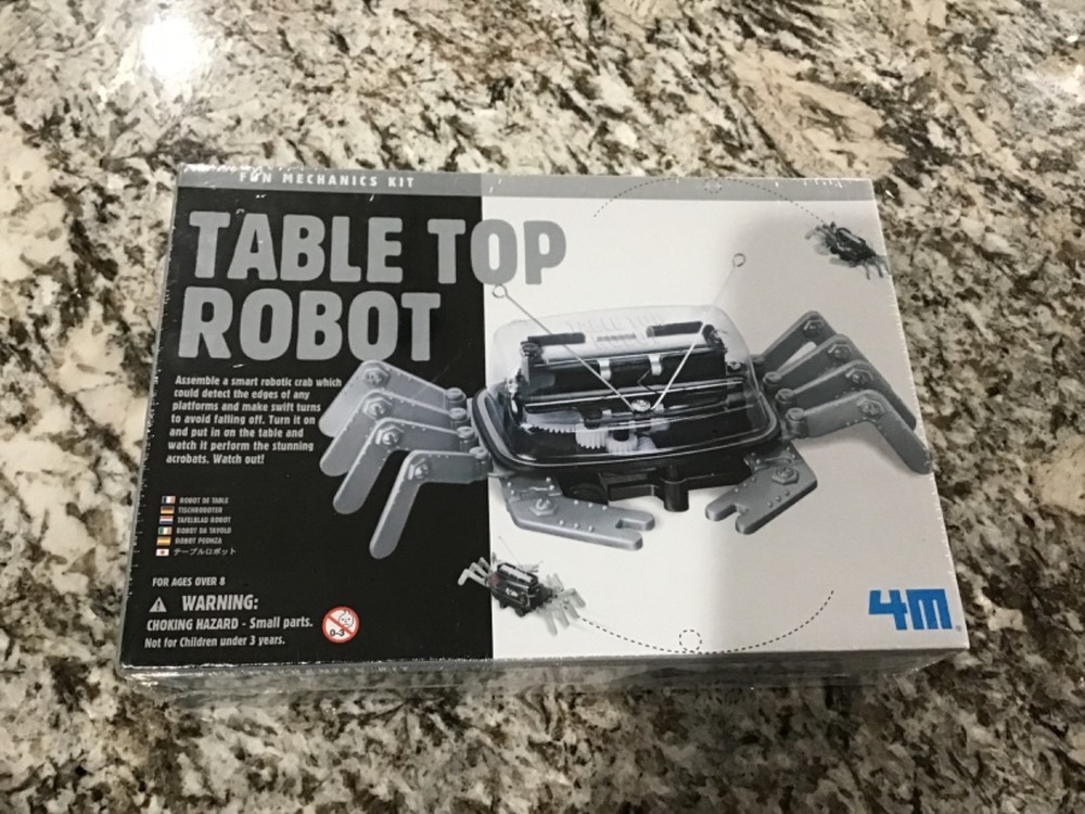 4m Table Top Robot - Fun Mechanics Kit