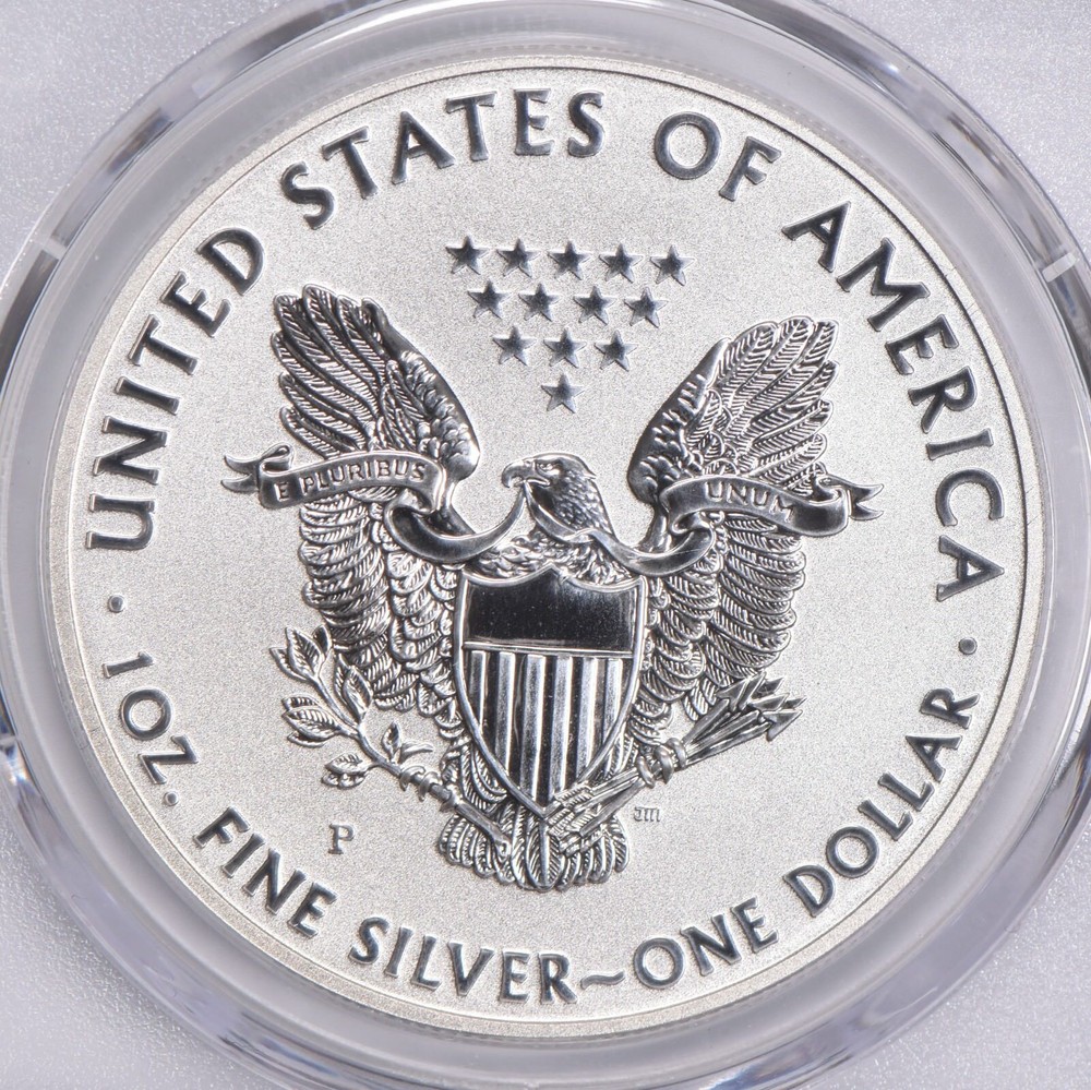 PR70 REV 2011-P American Silver Eagle Reverse Proof PCGS Blue Label