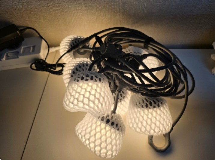 CARGO CONTAINER / Shine String Light 7 Lantern / 4colors / Camping