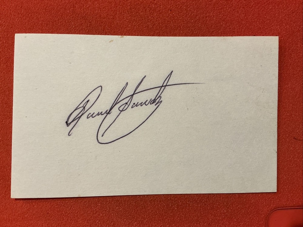 Raul Sanchez 🔥🔥MLB: 1952 Washington Senators 🔥🔥Autograph🔥🔥