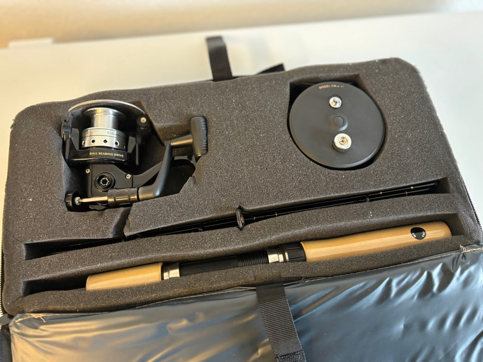 Crystal River Fishing Travel Kit, Spinning & Fly Fishing, Executive Pack