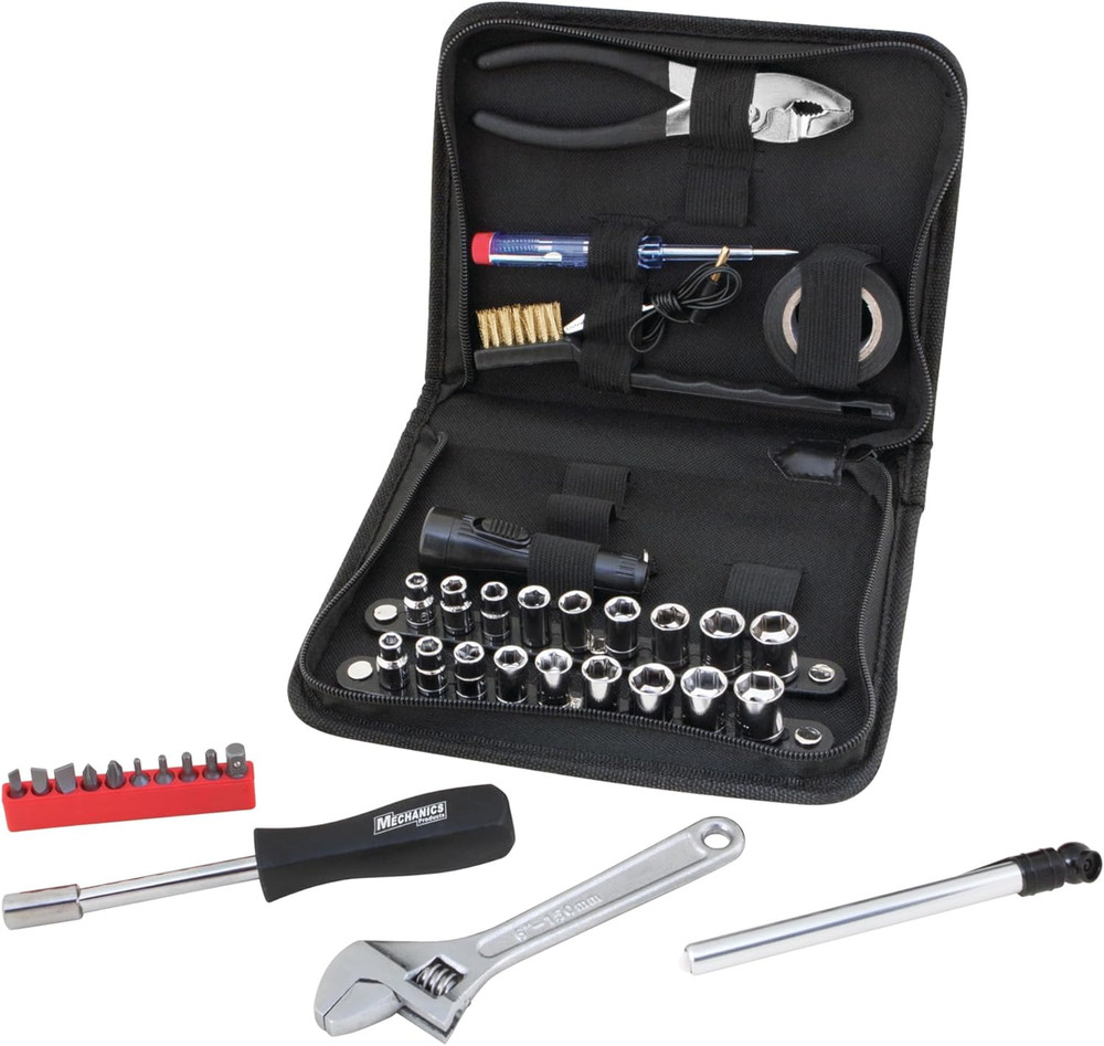 W1197 38 Piece Compact Tool Set with Zipper Case