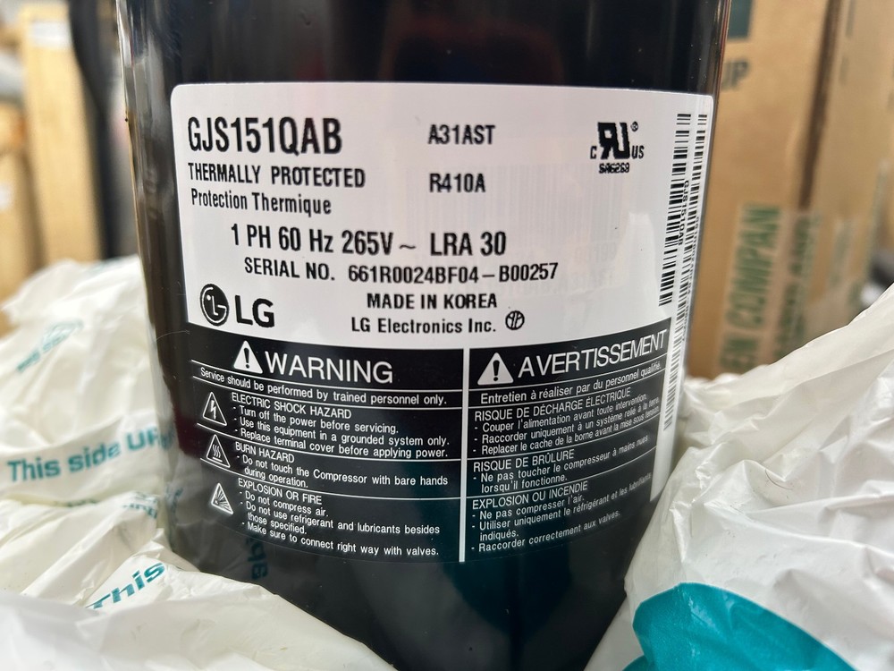 LG Compressor GJS151QAB