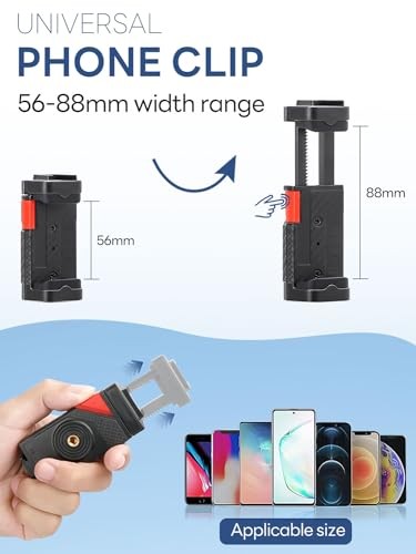 Smartphone Vlogging Kit for iPhone 16/15/14 Mini/Pro/Max, Android Smartphone