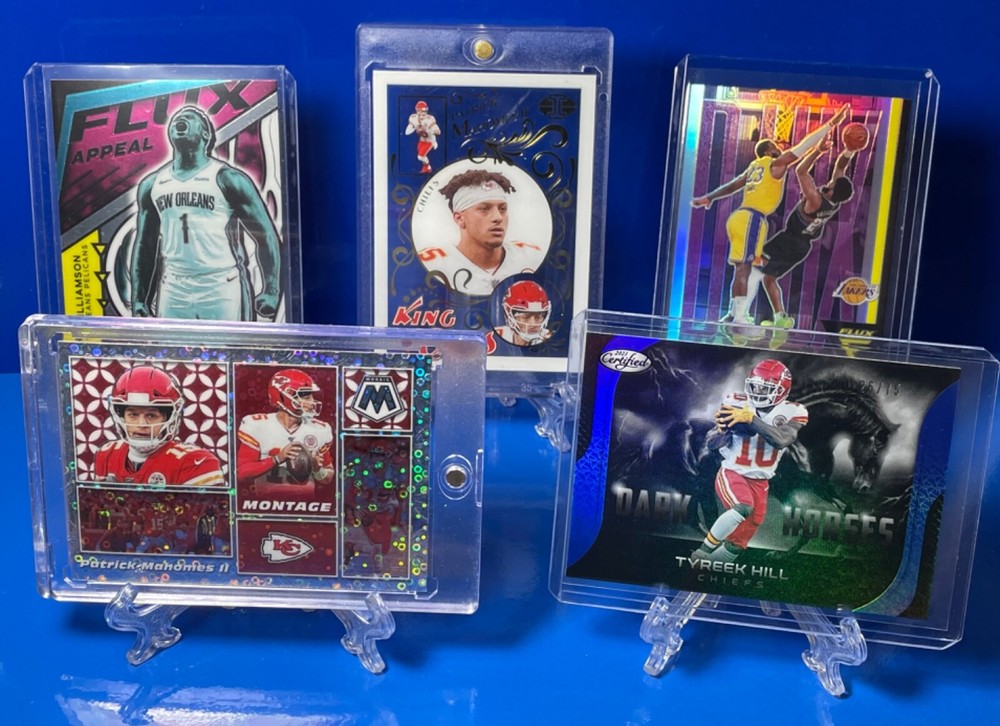 Card Stand - (5pc-Clear-Toploader) Card Display Stand