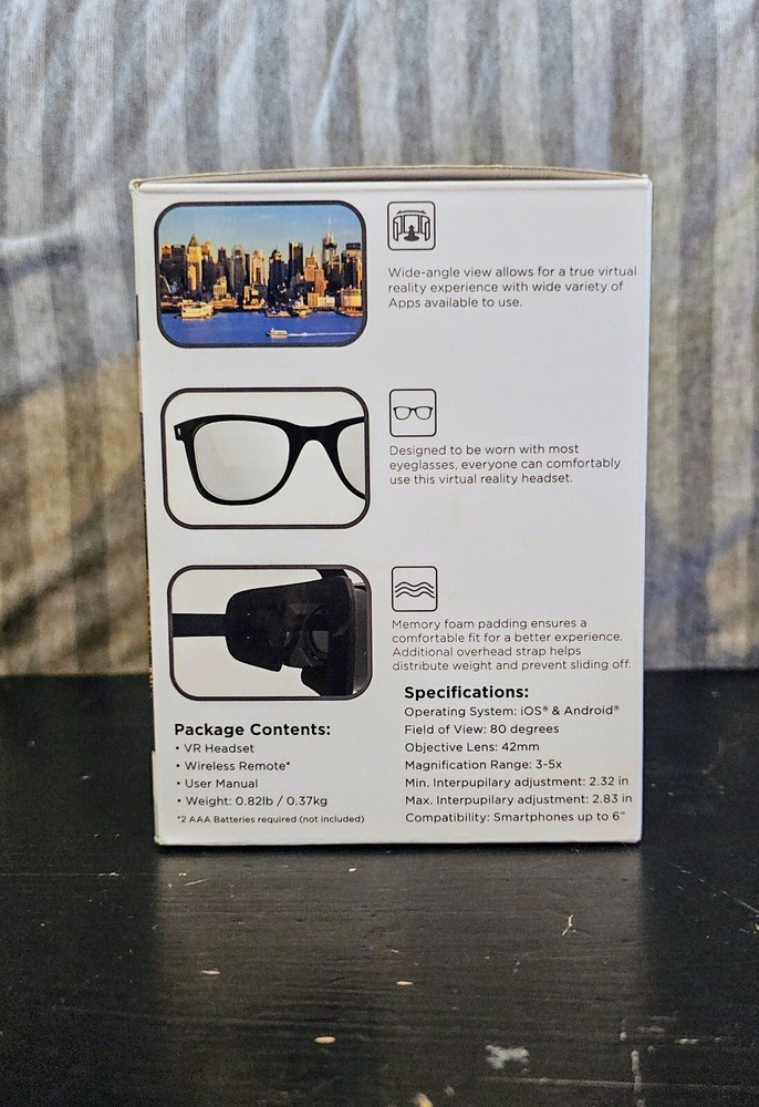 Cynoculars Mobile Virtual Reality Headset and Remote - New