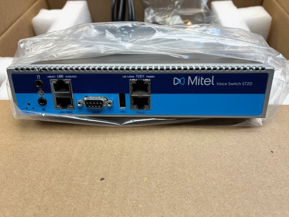 MITEL SHORETEL ST2D 10586 VOICE SWITCH FULLY TESTED EXCELLENT + BRACKETS