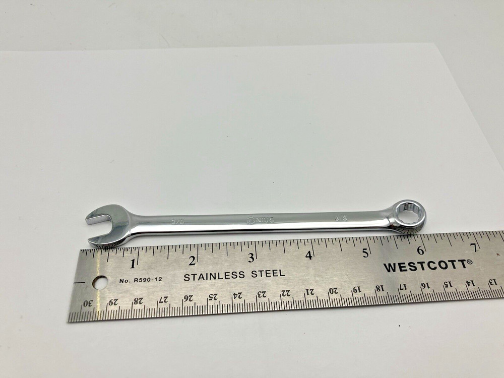 Genius Tools 3/8" 12 pt Combination Wrench 759212
