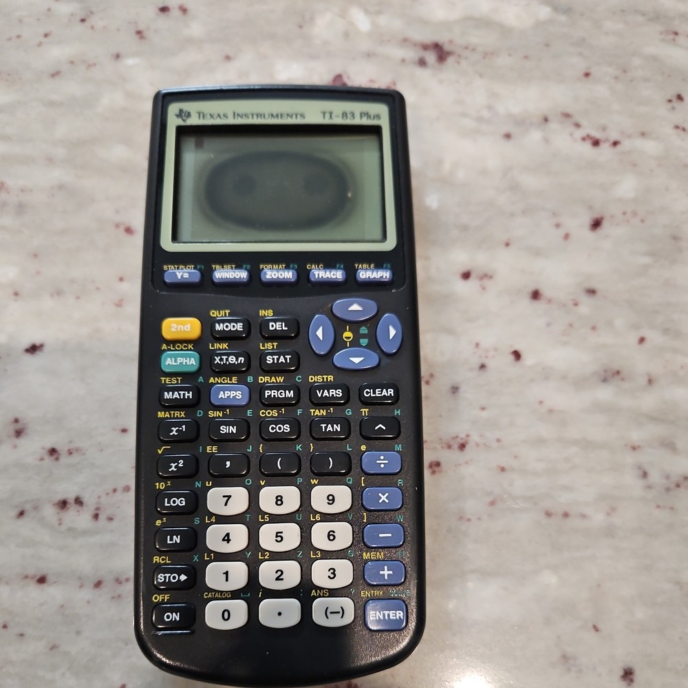 Texas instruments ti-83 plus graphing calculator