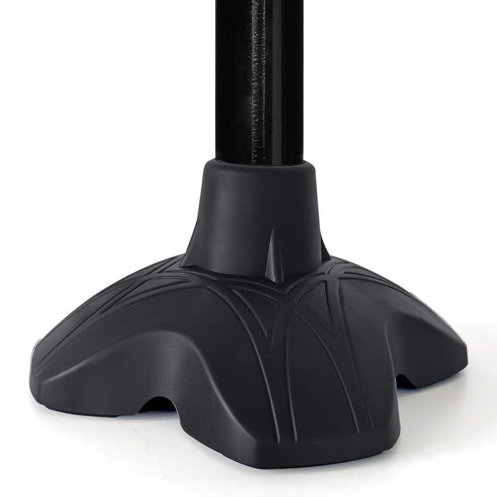 BeneCane Cane Tip - Self Standing Quad Base Replacement for Walking Cane,4 Pr...