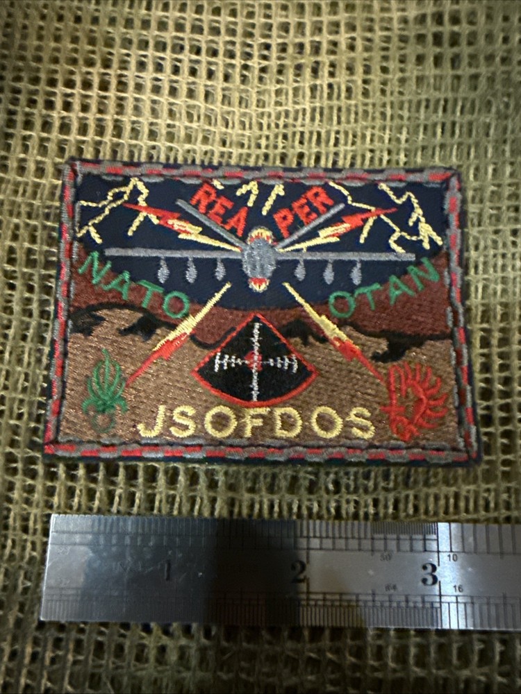 French Foreign Legion NATO TASK FORCE Sparta Drone Afgan War Patch