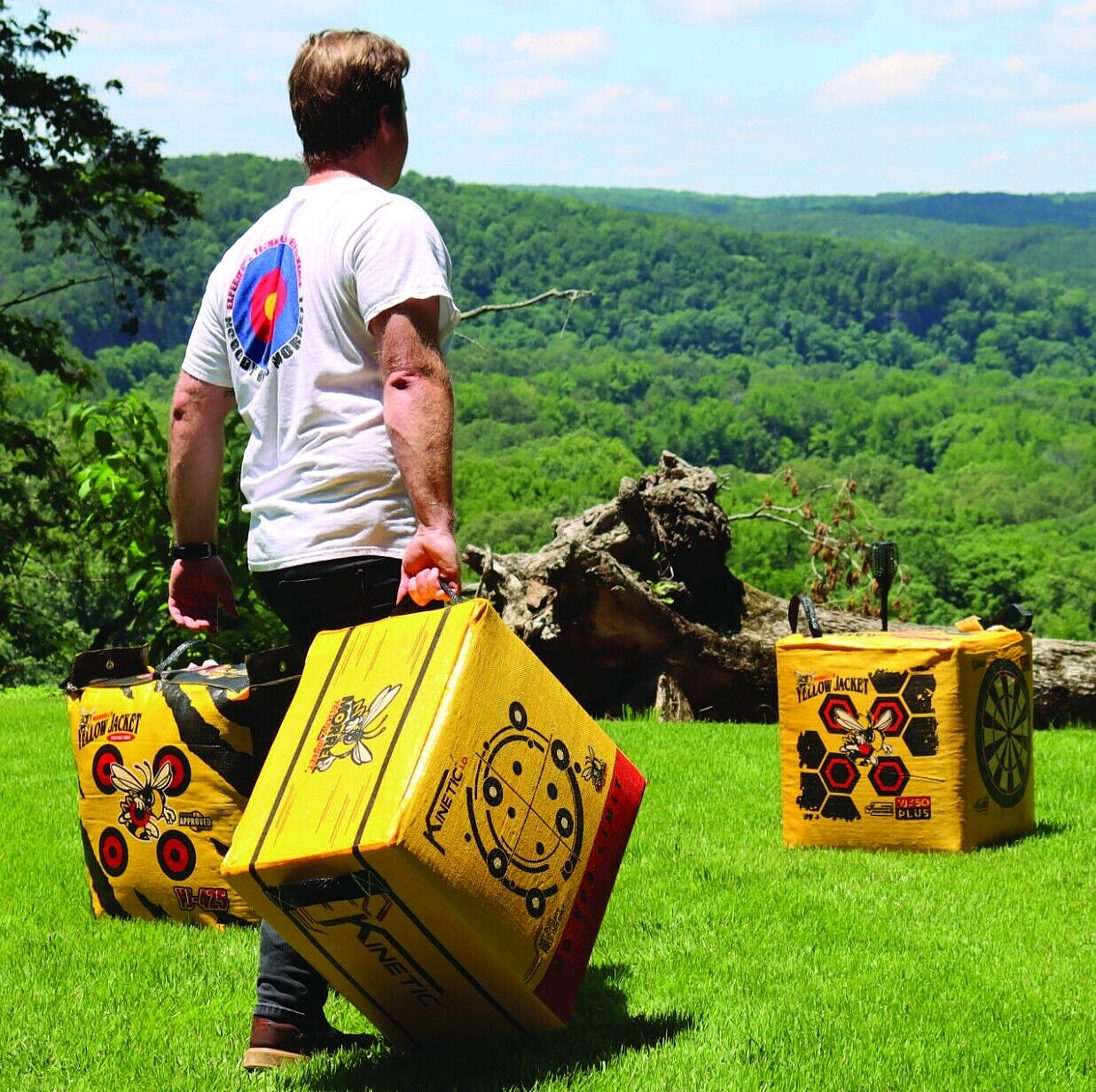 Morrell Yellow Jacket Kinetic 1.0 Archery Target | NO FPS LIMITS