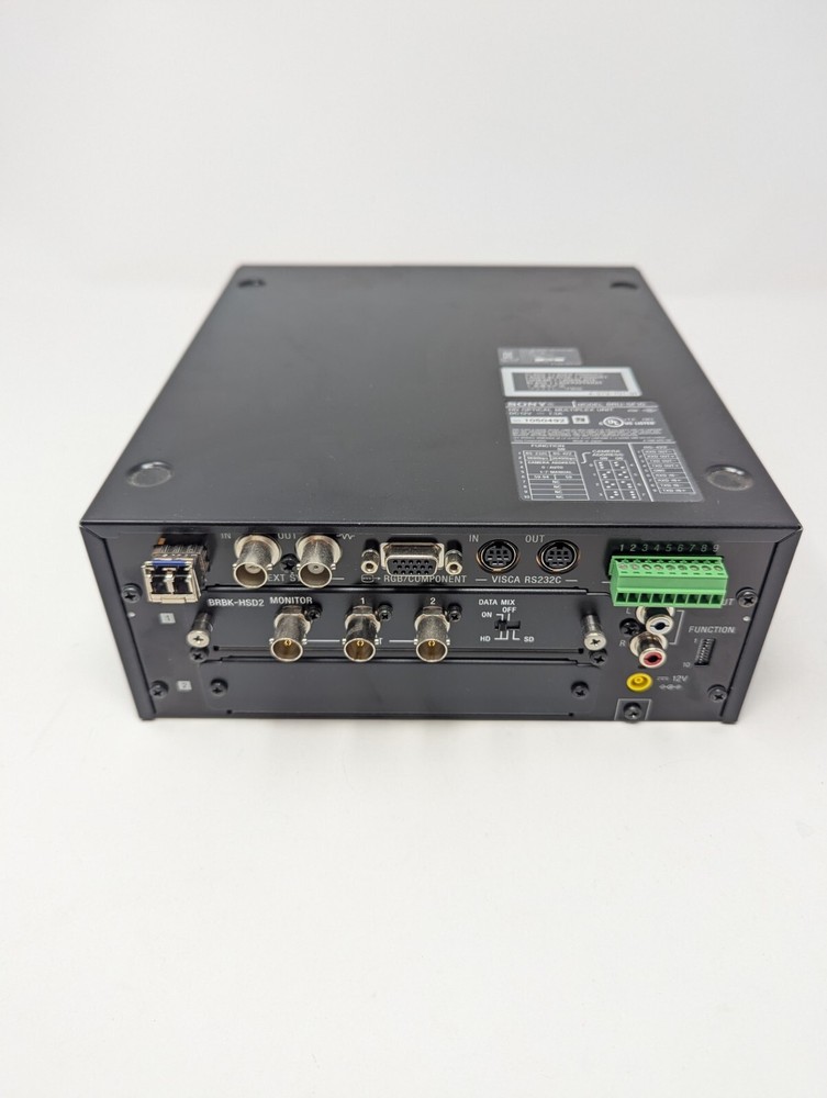 Sony BRU-SF10 HD Optical Multiplex Unit with Power Supply