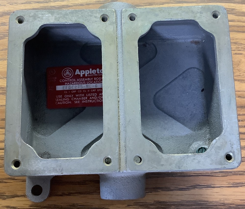 Appleton EFDC275-NL-0 10/01 Control Assembly Body