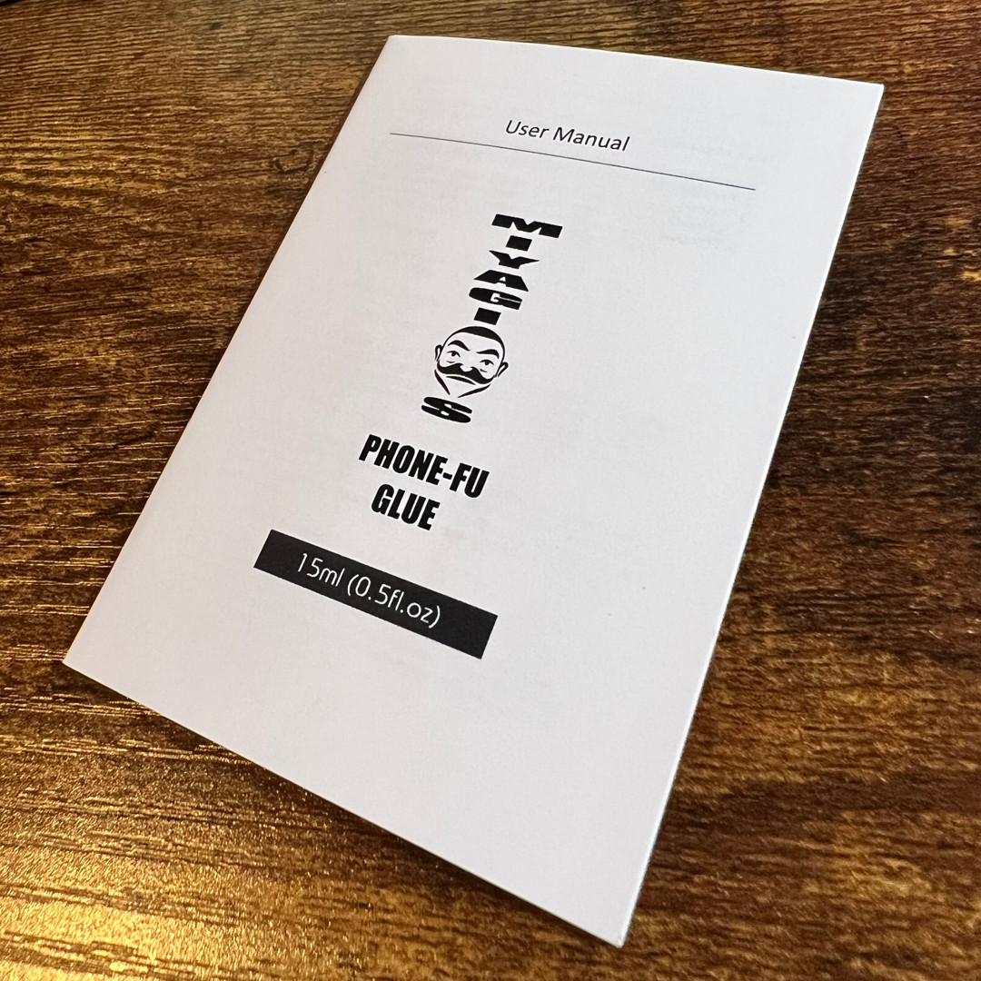 Miyagis Phone-Fu Glue Universal Multi-Purpose Adhesive Smartphone Display Glass Black