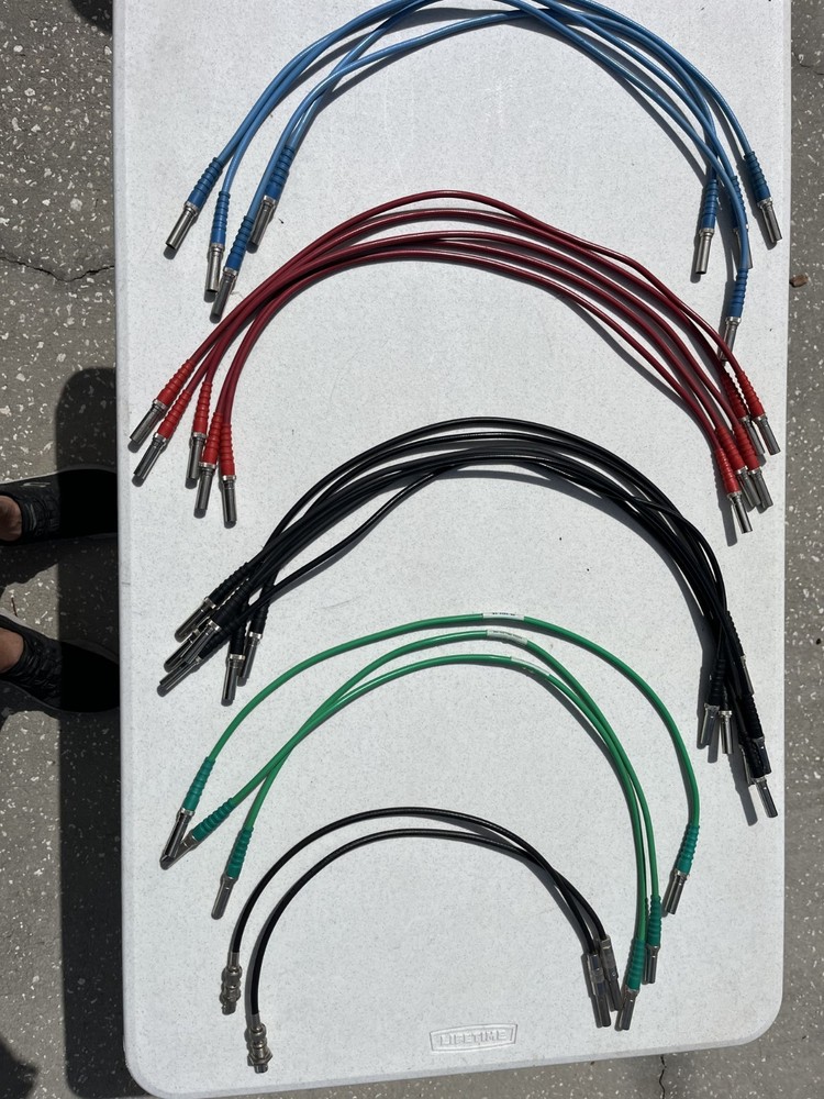 (2) CANARE 24DV 24 NORMALED VIDEO PATCH PANEL With 24 DVJA-W modules