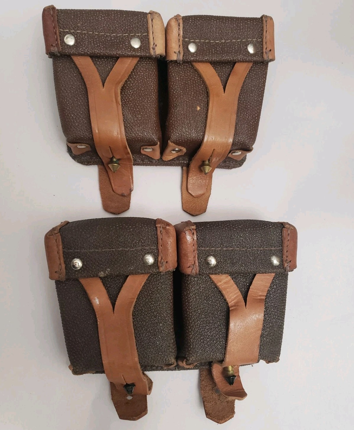 Pair of Russian Mosin Nagant 7.62x54 M91/30 Rifle Ammo Pouches Pouch Qty 2