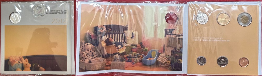 2012 Canada Baby Set Sealed in Folder