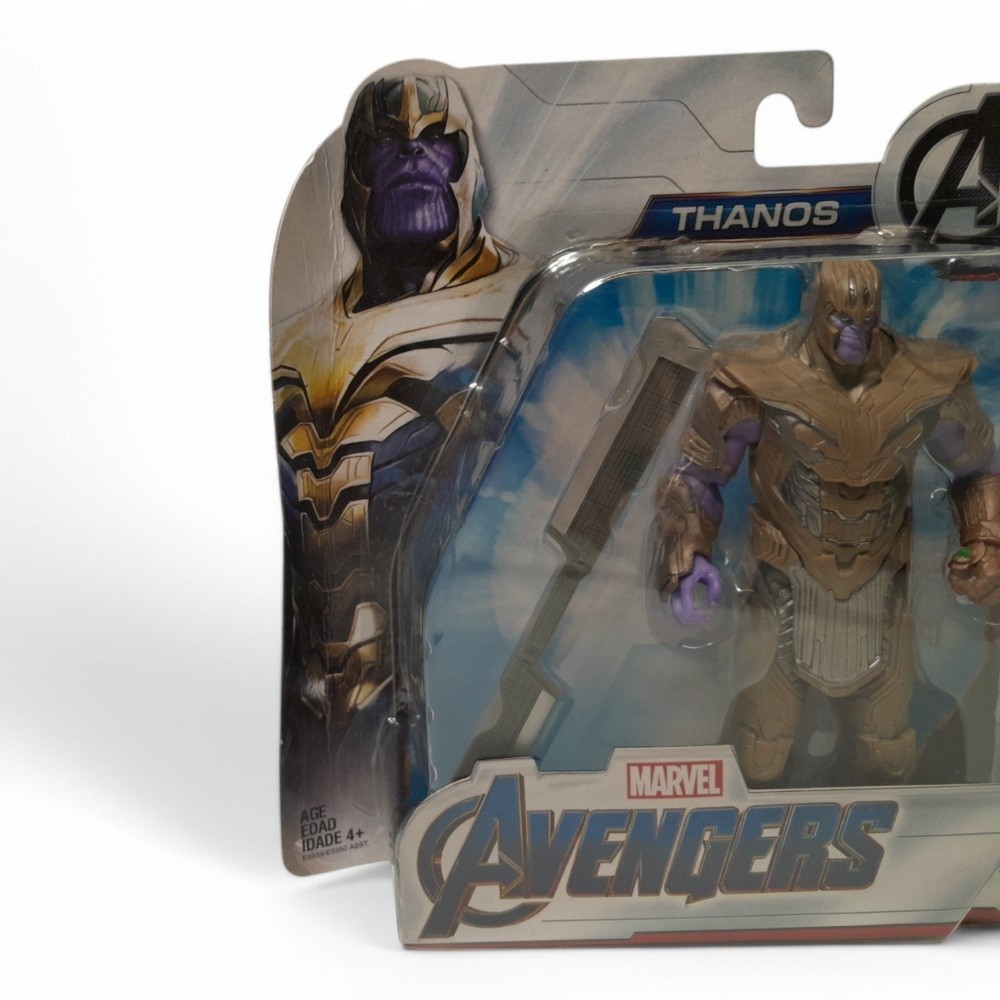 Marvel Avengers: Endgame Warrior Thanos Deluxe Figure & Accessory [DAMAGED BOX]