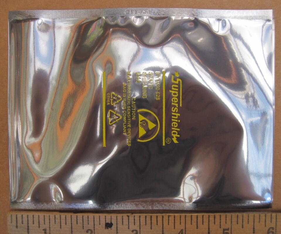 100 4x6" Open-Top Dou Yee Static Shield Bags