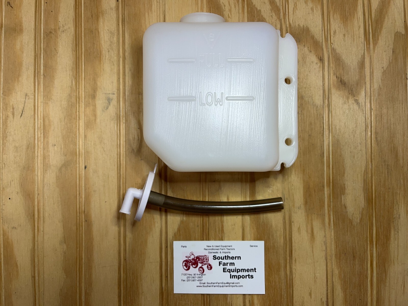 COOLANT OVERFLOW TANK FITS YANMAR YM1610,1720,2001,2020,2310 & MORE 121470-44510