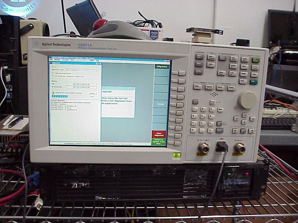 Agilent Keysight E6601A Wireless Communications Test Set OPTS-GSM/CDMA2000