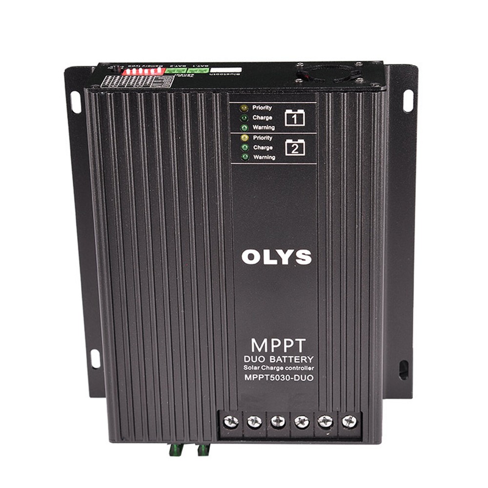 Solar Charge Controller Bluetooth MPPT Lithium Dual Battery Charger Regulator